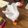 Lovely Magnetic Gooses Key Holder Ornament Gooses Duck Statue Sculpture,Tool Holder Home Decorations Housewarming Gift