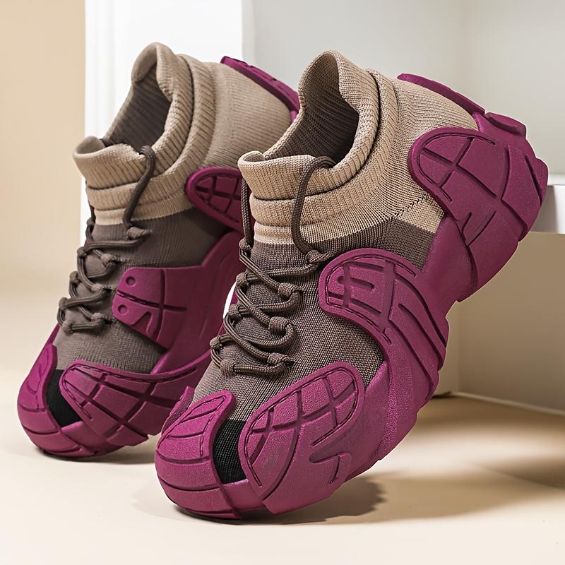 Women's Casual Sneakers With Flexible Non-Slip Elevated Sole For Running