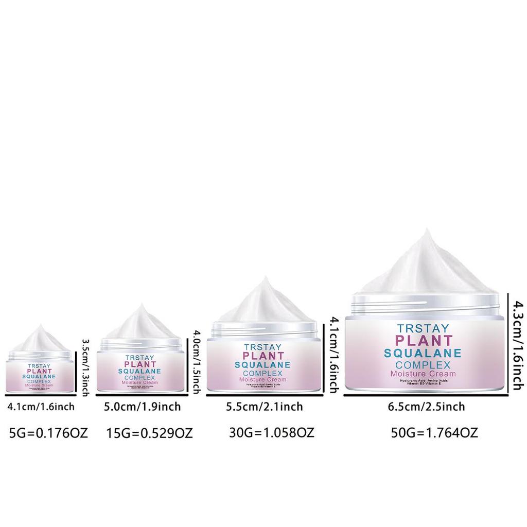 Die Haut ist weiß, mit Feuchtigkeit versorgt und genährt, Faltenreduzierungscreme, sanft und nicht reizend, strafft die Haut und hellt den Teint auf