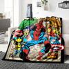 Superhero Comic Characters Blanket Soft Throw Blanket For Home Bedroom Bed Sofa Travel Office Solid Christmas Blanket