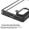 For Samsung Galaxy Z Fold7 5G Case Shockproof PC+TPU Clear Back Phone Cover