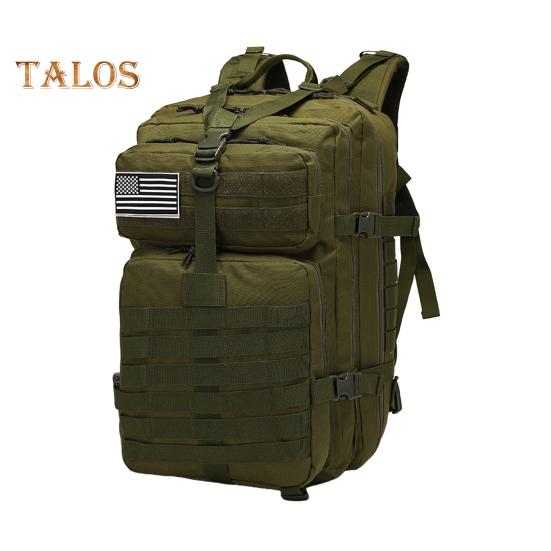 

Рюкзак для подорожей на природі Водонепроникна оксфордська тканина 45 л Велика місткість із кількома кишенями Стьобані лямки для кемпінгу Піші прогулянки Трекінг Полювання 45 зелений