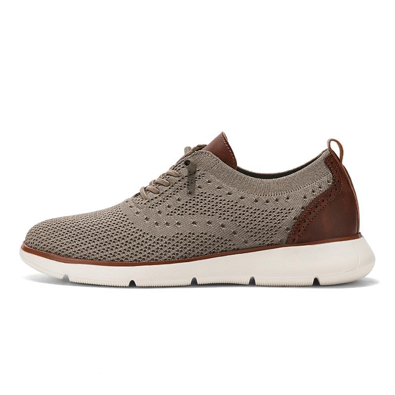 TUINANLE Casual Sneakers for Men Mesh Loafers Driving Shoes Breathable Flats Men Dress Footwear