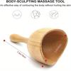 Holz Cup Massager Therapie Werkzeug Körper Sculpting Drainage Schaben Gerät Roll-Out Gerät Akupressur Massager