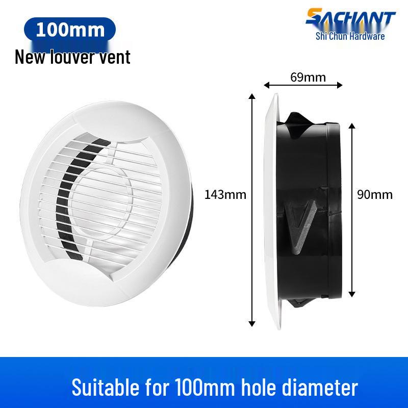 Adjustable ABS Round Vent for Central Air Conditioning