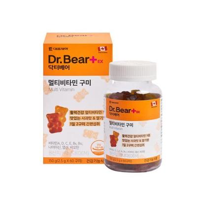 Daewoong Pharmaceutical Dr. Bear Multivitamin 60 Gummies (1 Month Supply)