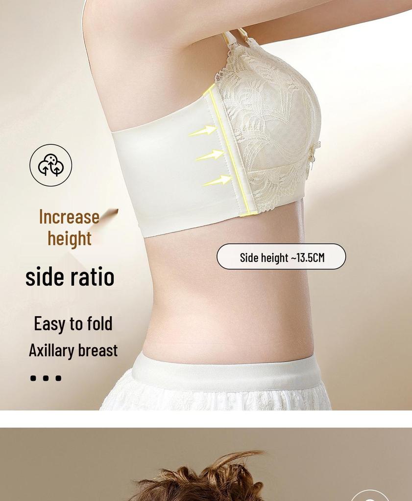 Women's Strapless Minimizing Bandeau Bra - Anti-Sag, Light, and Supportive for Large Busts