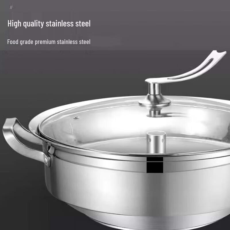 Yingbai 304 Stainless Steel Multi-Function Steamer Hot Pot