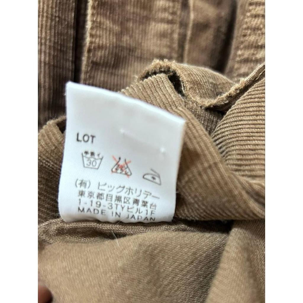 Used TMT BIGHOLIDAY Trucker Jacket S Corduroy Brown Old Clothes