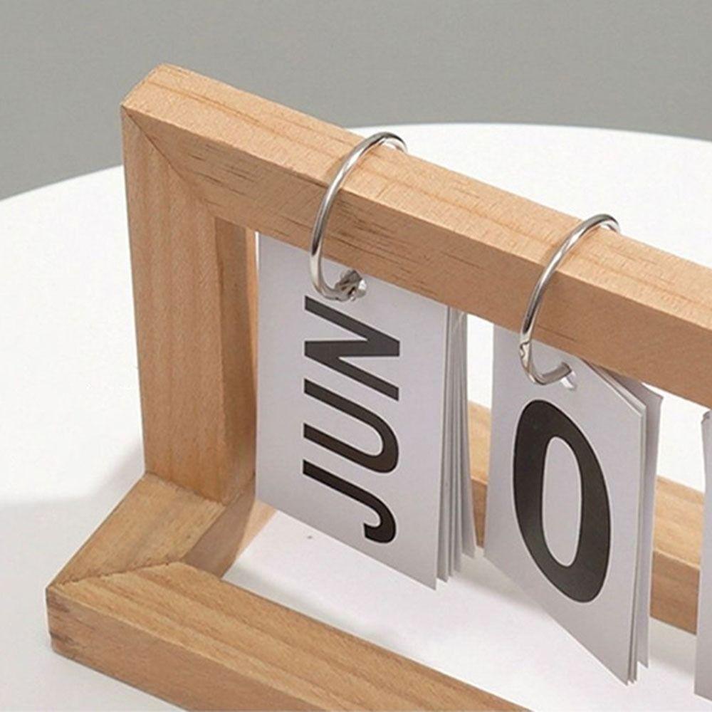 Creative Mini Calendar Simulation Desk Calendar Bedroom Office Desk Decoration  Dolls