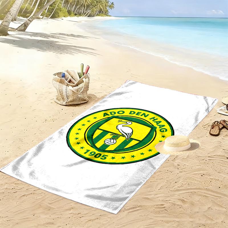 Ado Hen Haag Print Beach Towel, Large Soft Quick Dry Towel for Beach Camping Swimming