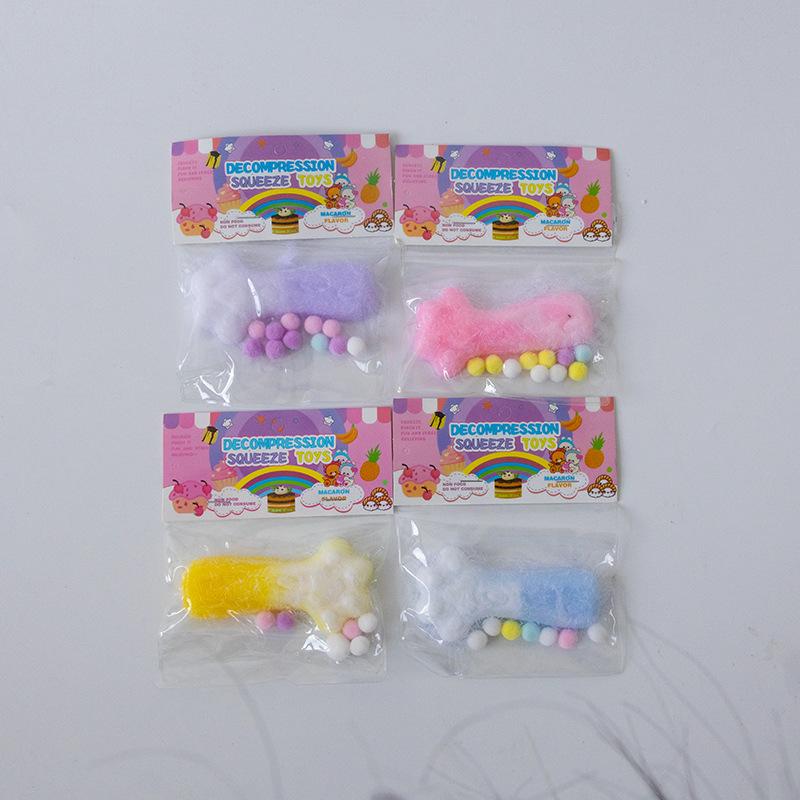 Silicone Pinchable Cat Scratch Donut: Soft, Glutinous Slow-Rebound Stress Relief Toy