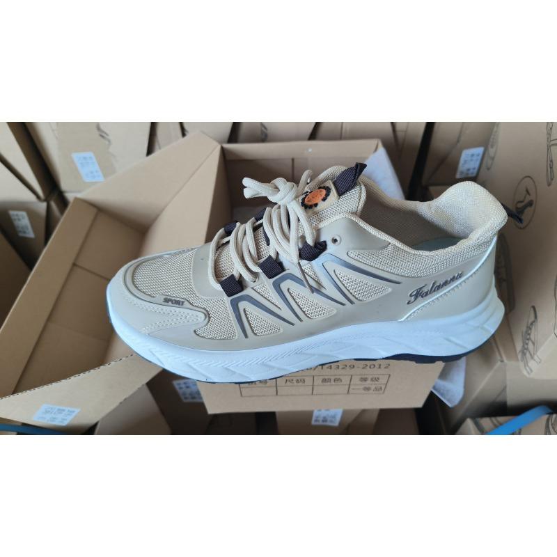 

Platform men s shoes trendy new sports shoes light and comfortable versatile breathable mesh casual soft-soled running shoes 44