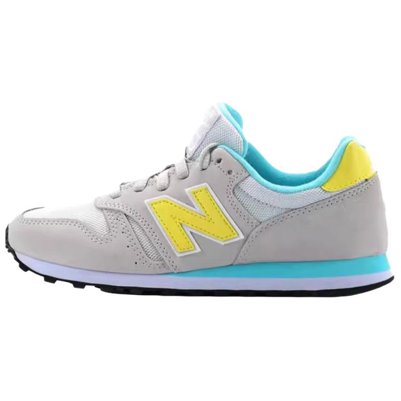 New Balance NB 373 Comfortable Versatile Durable Breathable Low-Top Lifestyle Casual Shoes Women sneaker Gray White WL373GPG