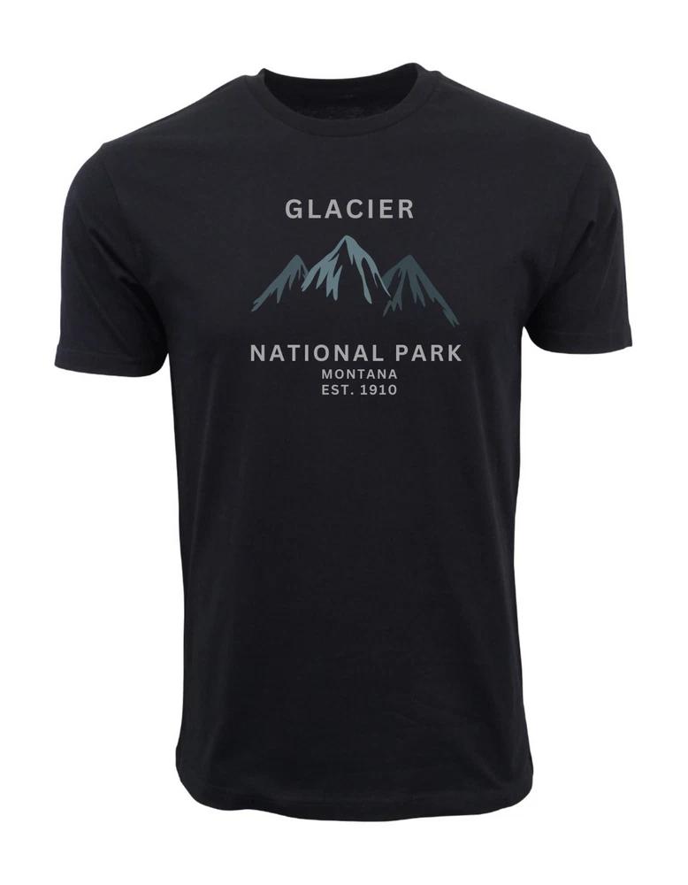 Glacier national park montana established t shirt M