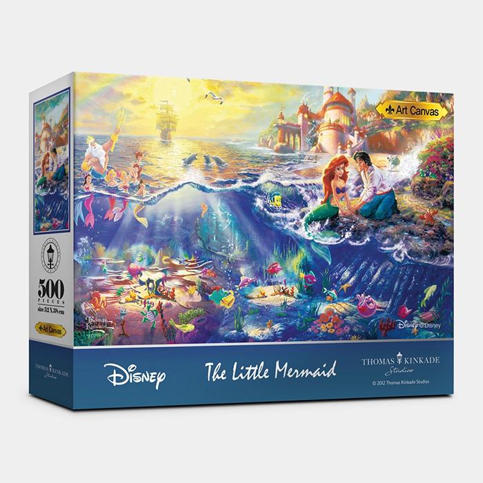 

Русалочка Шепот любви (холст) Пазл Disney 500 деталей