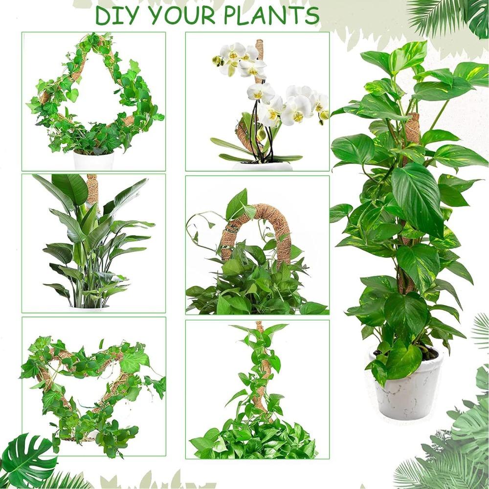 

17 шт. с веревочными этикетками, лопатой, опорой для растений, удлиненной садовой решеткой, вьющимися растениями