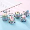 Kreativ 3D-printet flerleddet bevegelig anheng nøkkelring tegneserie søt nøkkelring utsøkt ryggsekk dekorasjonstilbehør gaver