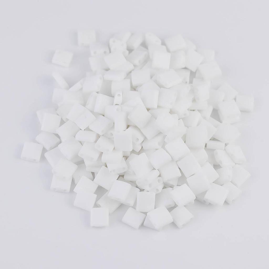 20er-Pack quadratische Kristallglasperlen für DIY-Schmuck