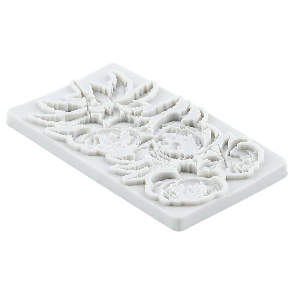 Pivoňka Květ Silikonová Forma Květ Fondánové Formy Nástroje na Zdobení Dortů Téma Dort Dezert Zdobená Forma na Čokoládu Cukrovinky