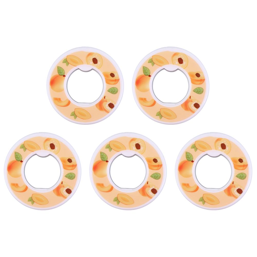 1-5 Stück Luftgeschmacks-Kapseln Wasserflaschen-Geschmackskappen Fruchtduft-Kapseln für Wasserflaschen Sport-Wasserbecher-Ringe für Outdoor-Sport