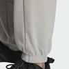Adidas Solid Color Loose Fit Cuffed Casual Knit Sports Pants Men Bottoms Gray IV7591