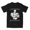 Vintage T Shirt Calacas Chidas Gym Cotton T-Shirts NMS CULEROS QUIEN SE TOMO MI AGUA Popular Tee Shirt Man Summer Casual Tees