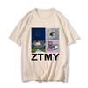 Zutomayo Albums Printing T-shirt Men and Women Couples Oversize Drop Shoulder Tide Short Sleeve Popular Loose Cotton Clothes