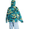 X Stella McCartney Jackets Women's Bay Blue Hooded Thickened Other IK9339