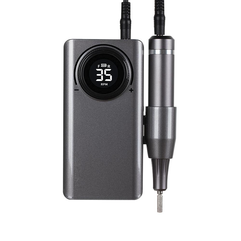 35000 U/min Wiederaufladbare Elektrische Nagelfeile Maschine Tragbar Maniküre Pediküre