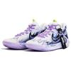 Nike KD Trey 5 IX Slip Resistant Abrasion Resistant Mid top Vintage Basketball Shoes Unisex Purple DJ6922-100(Team197-)