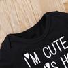 Baby T-shirt Outfit Infant Jumpsuit Hot Weather Newborn Bodysuit Girls