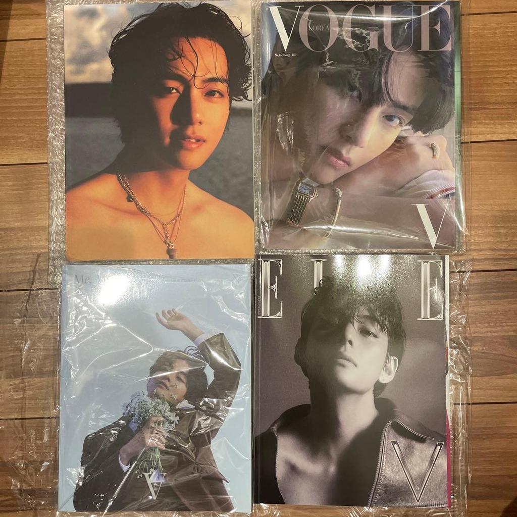 [USED] V Photobook BTS V Taehyung Cover Trading Card Official Bulk Sale