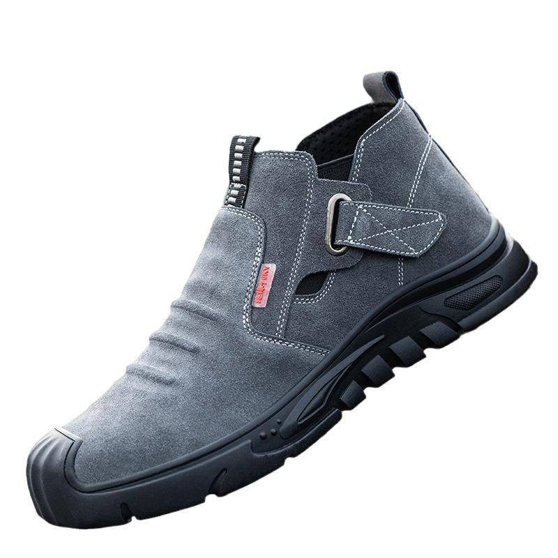 

Утепленная рабочая страховая обувь Мужская противоударная и противопрокольная защитная утепленная обувь Износостойкая и нескользящая обувь 46