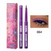 Glänzender Chamäleon Metallic Blau Eyeliner Gel Stift Lidschatten Mehrfarbig Augen Eyeliner Perlmuttfarben Polarisierte Glitzer Augen Pigment Make-up
