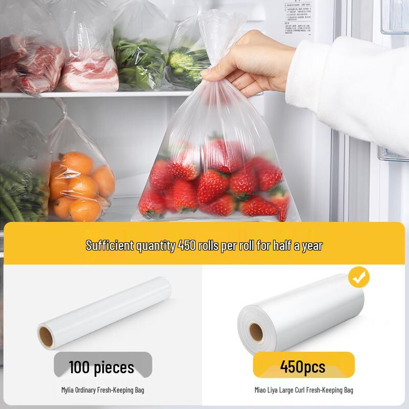 MARYYA Disposable Food-Grade Fresh-Keeping Bags