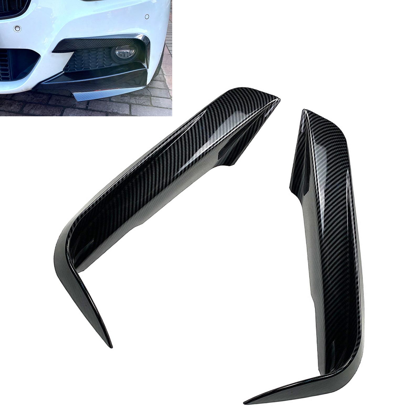 

Передний бампер автомобиля, боковой спойлер, комплект противотуманных фар, крышка для BMW F30 F35 M Pack 320I 325I 41cm carbon fiber