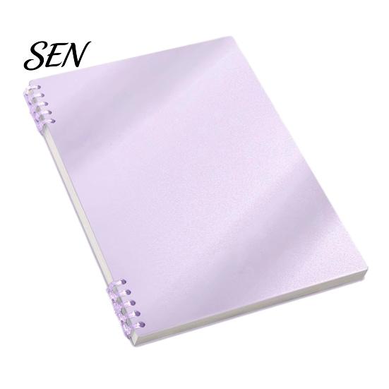 Grid Paper for Drawing A5 Spiral Notebook, Lined /Horizontal Grid/Blank Inner Page, Multifunctional Writing Pad Morandi Solid Color Cover Sketchbook