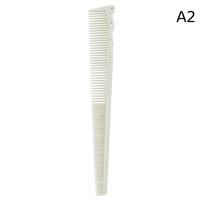 Anti Static Barber Cutting Comb 1Pc Dual Density Teeth Durable Plastic Comb for DIY Home Hair Cutting