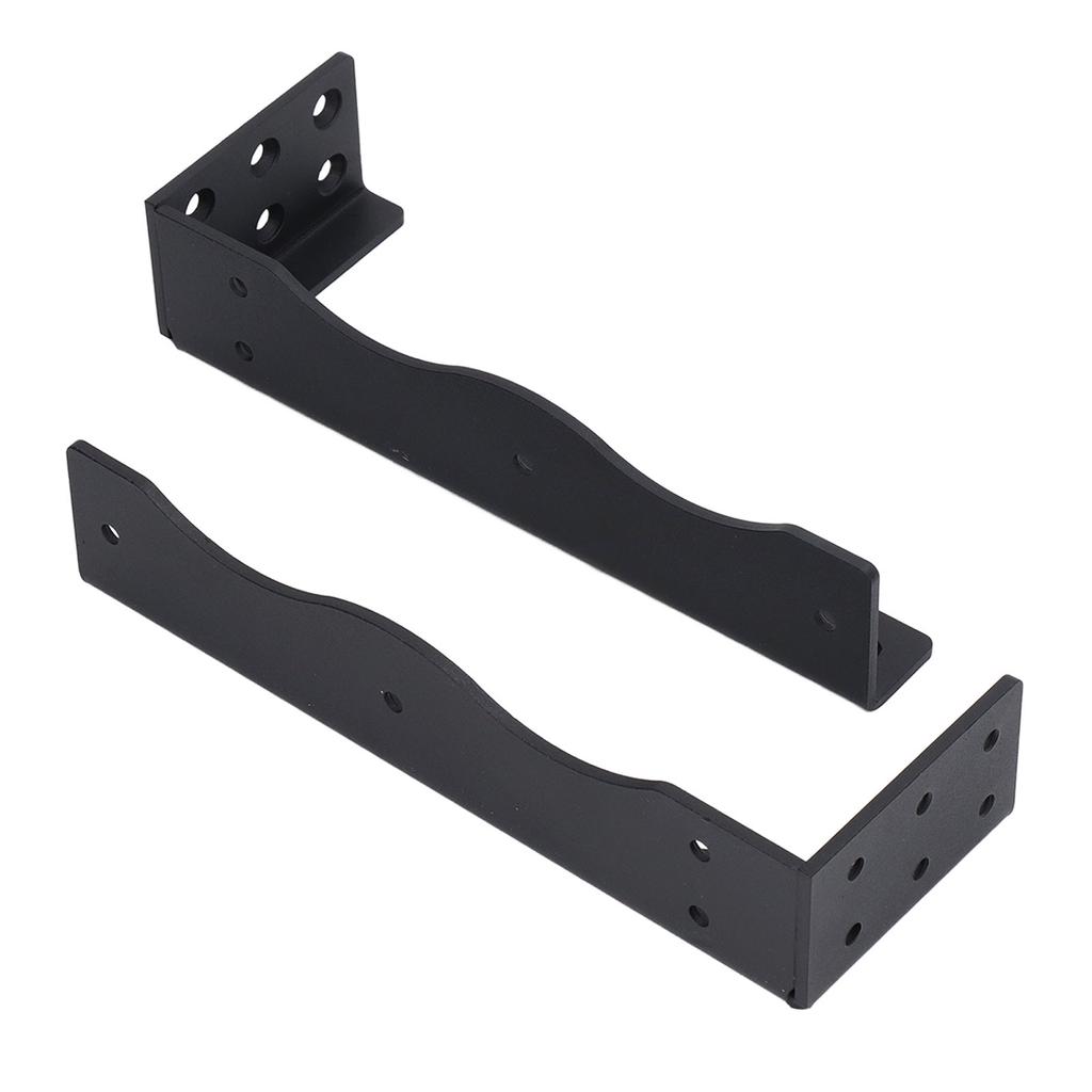 Regalwinkel Kohlenstoffstahl Rostschutz 80lb Tragkraft Schwerlast Schweberegalwinkel für Küche Badezimmer Büro