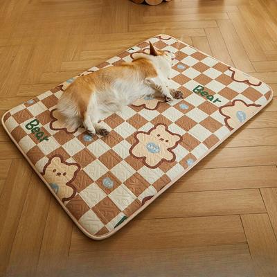 Spring and Summer Pet Cushion Dog Kennel Cushion Four Seasons Universal Large Kennel Cushion Pet Ice Cushion Dog Sleeping Bed