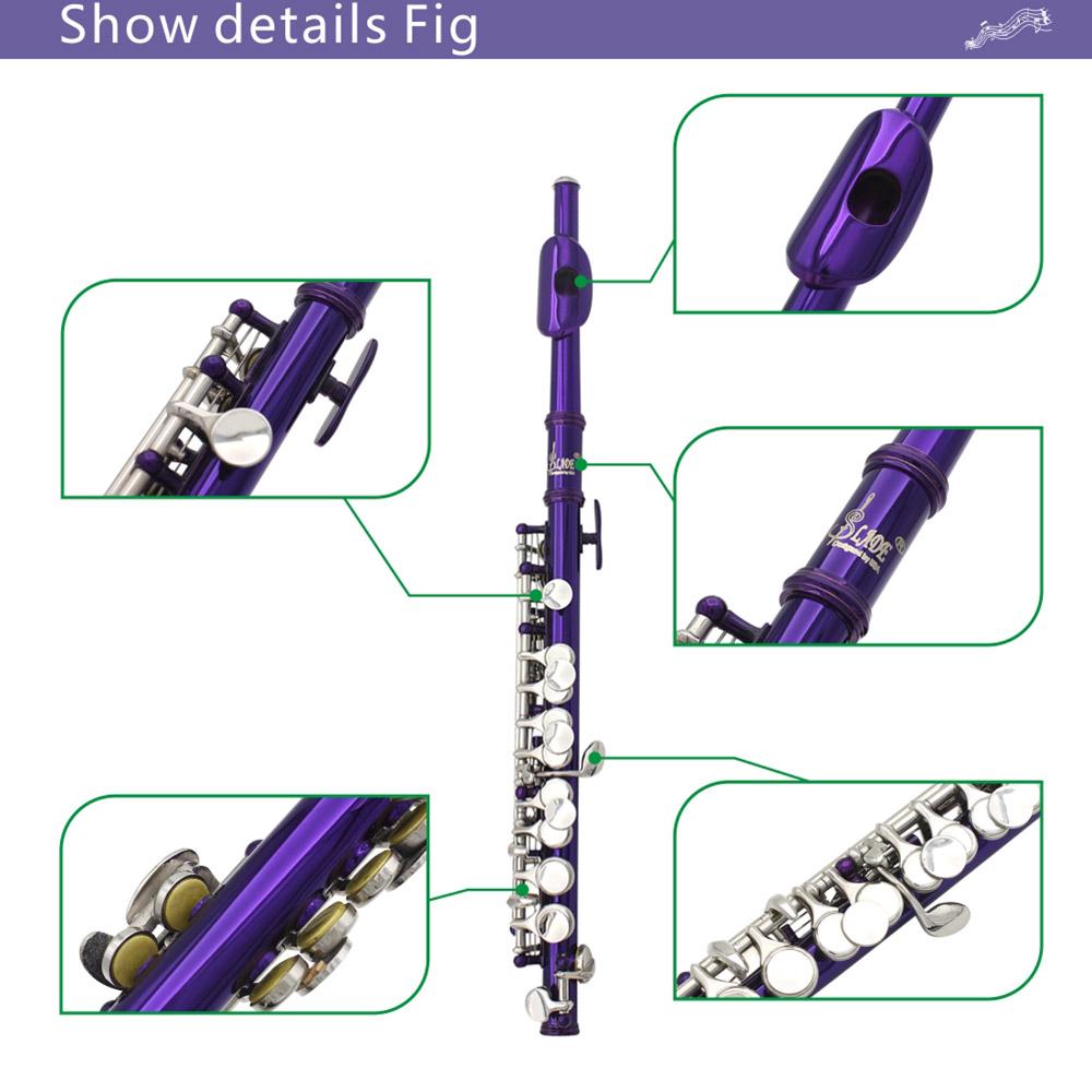 Piccolo, C Key Piccolo Exquisite Unique Design Ottavino