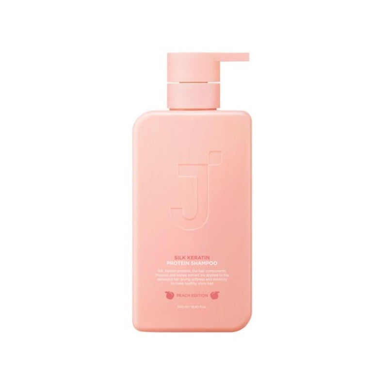 JSOOP Silk Keratin Protein Shampoo Peach Edition 500ml*1Pc/2Pcs 1Pc