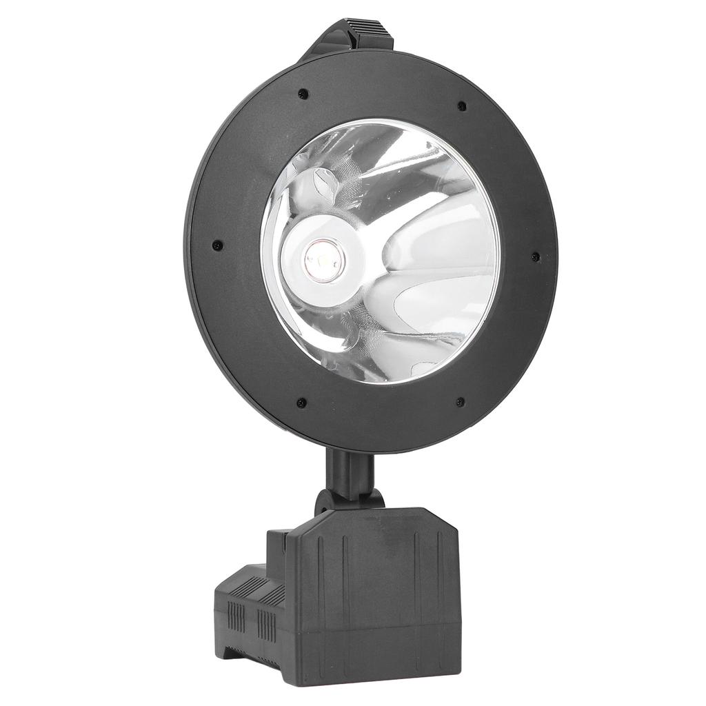 Searchlight 120 degrees Angle Adjustment USB Smart Charging Smart Battery Display Spotlight Flashlight