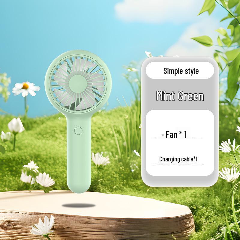 

USB Portable Mini Cartoon Fan with Light for Office & Dorm 148*67*68 mm