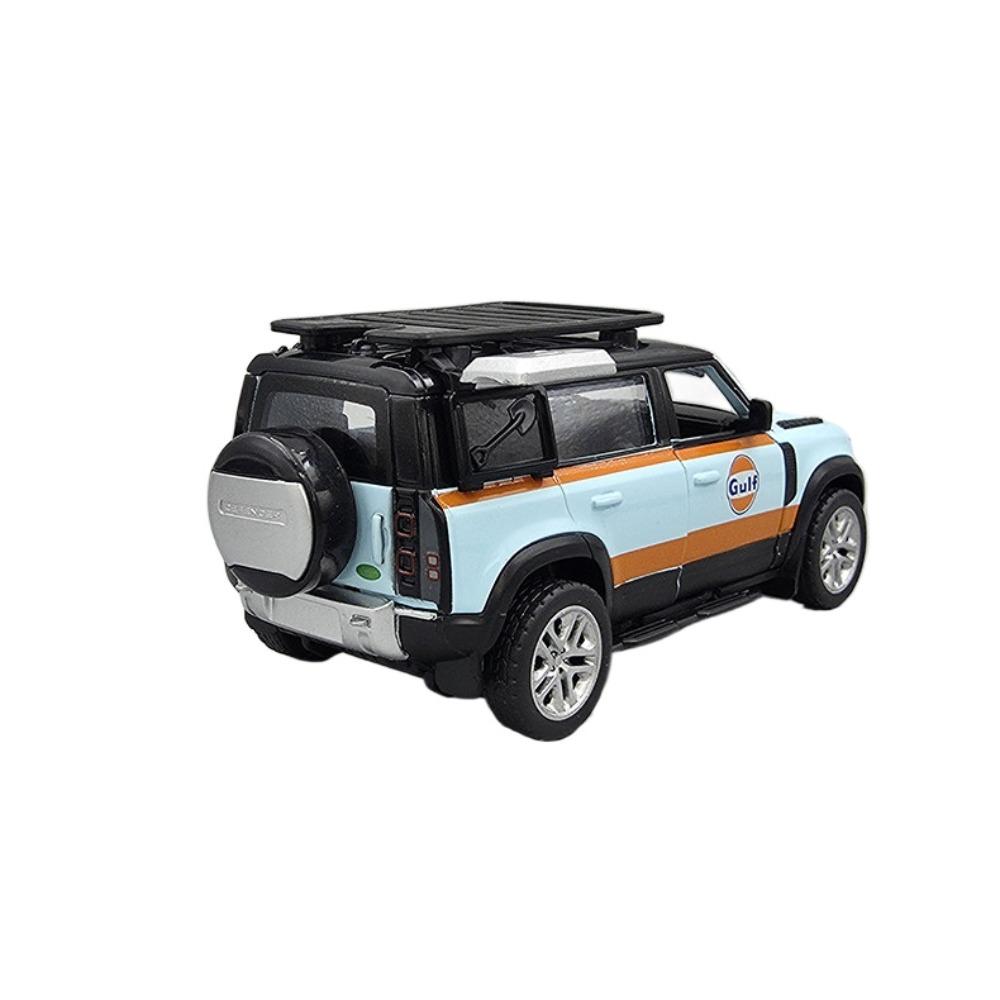 Assembly 1/43 Land Rover Defender 110 Alloy Modified Car Model Diecast Metal Toy Collection Valentine's Day Gifts with Boyfriend