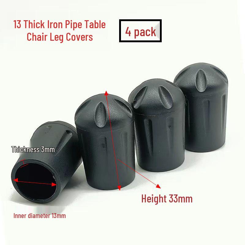 Non-Slip Outdoor Chair and Table Leg Covers – Anti-Sink, Wear-Resistant End Caps for Folding and Moon Chairs
