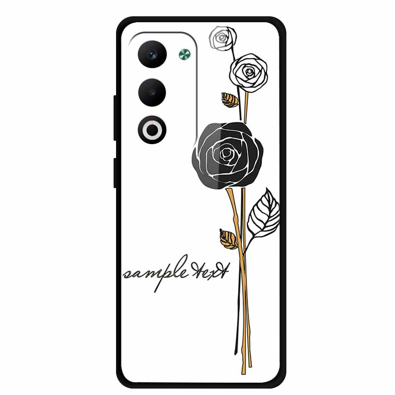 

For Oppo A5i Pro 4G Case A5iPro Tempered Glass Hard Back Cover For Oppo A5 4G 5G 2025 Case Luxury Protective Coque Bumper Funda Oppo A5 5G