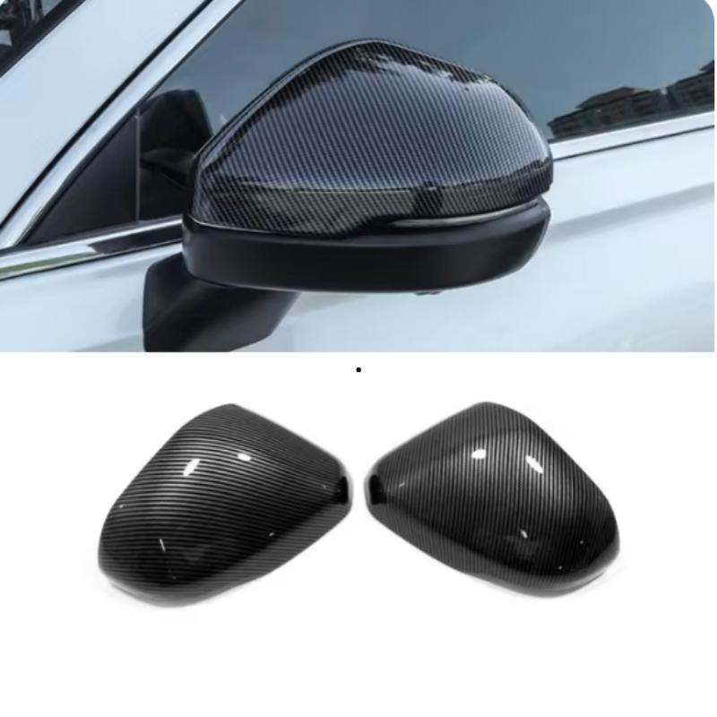 Car Decoration Door Mirror Cover For Honda CRV /XRV/ZRV  2024 Carbon Fiber Chrome Silver Rain Deflector Styling
