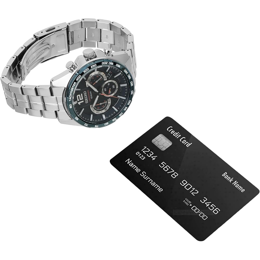 [Seiko] Seiko Watch Analogue Quartz Navy Dial SSB345P1 Chronograph Analog Quartz Dark Blue Dial M...